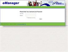 Tablet Screenshot of emanager.computercompany.net