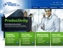 Tablet Screenshot of computercompany.net